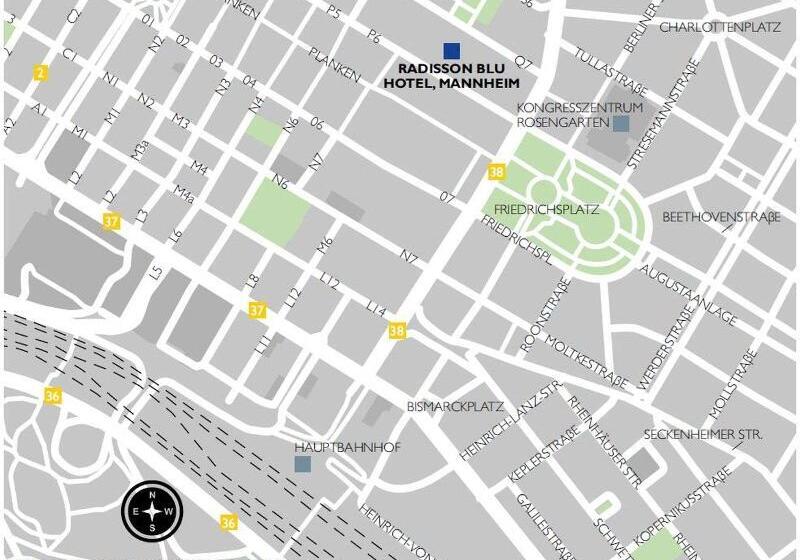Radisson Blu Hotel, Mannheim