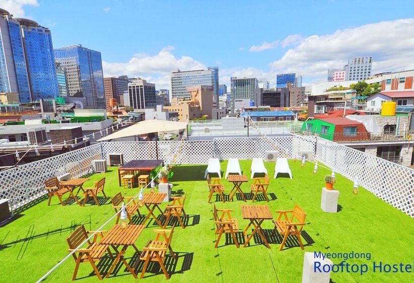 פנסיון Myeongdong Rooftop Hostel