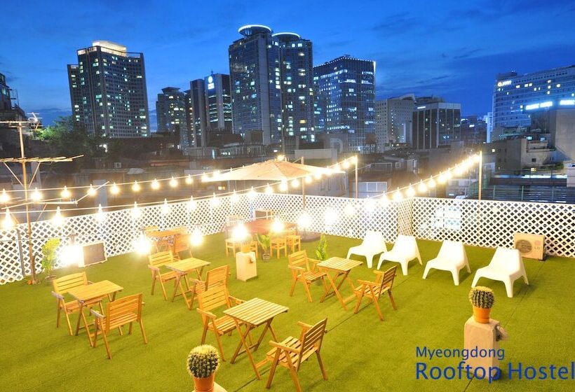 פנסיון Myeongdong Rooftop Hostel