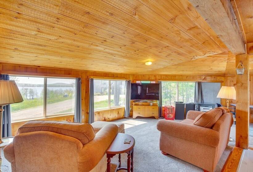 Lakeview Maine Retreat W/ Fire Pit, Grill & Canoe