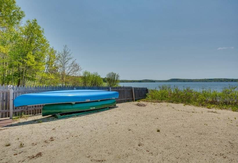Lakeview Maine Retreat W/ Fire Pit, Grill & Canoe