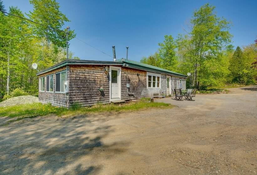 Lakeview Maine Retreat W/ Fire Pit, Grill & Canoe