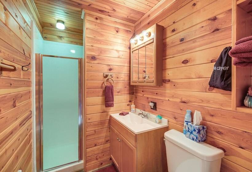 Wraparound Deck & Hot Tub: Blue Ridge Mtn Cabin