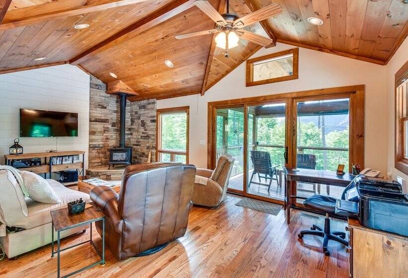 Cashiers Cabin W/ Stunning Views Near Waterfalls!