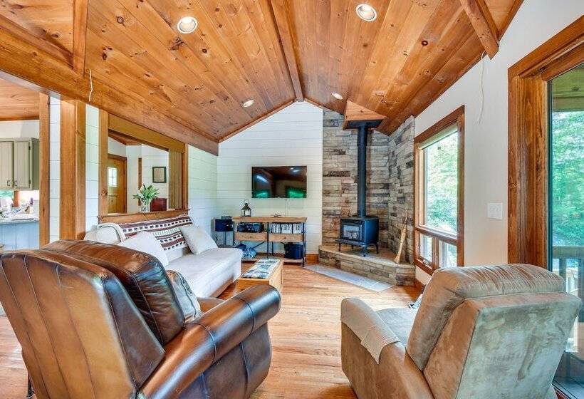 Cashiers Cabin W/ Stunning Views Near Waterfalls!