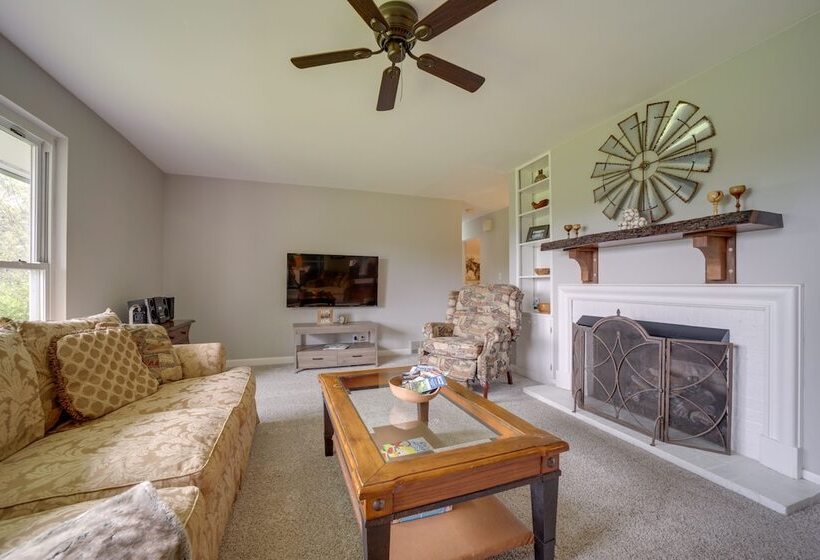 Centrally Located Brevard Home W/ Deck & Fire Pit!