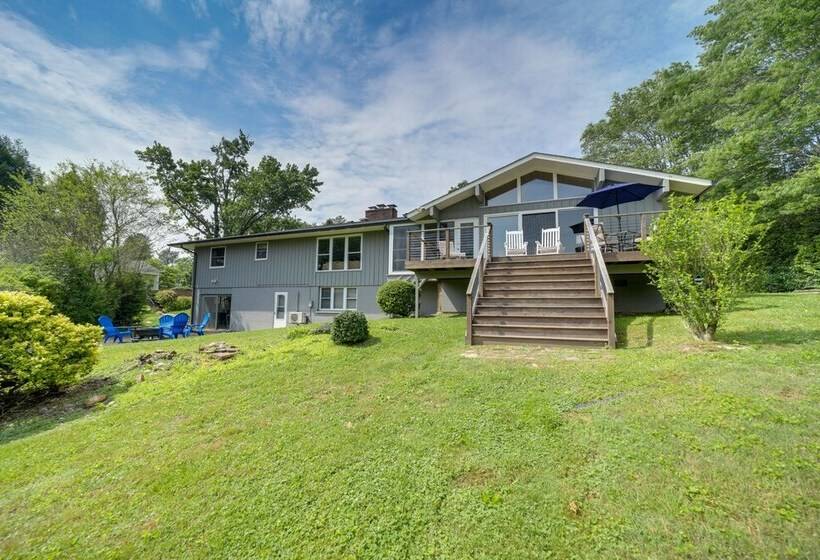 Centrally Located Brevard Home W/ Deck & Fire Pit!