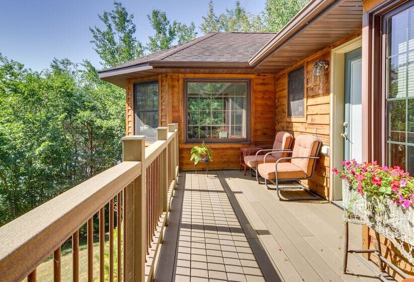 Cozy Frazee Lake Home W/ Hot Tub & Fire Pit!