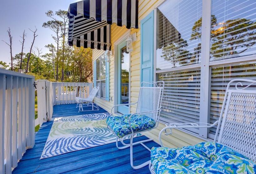 Creekfront Dauphin Island Cottage: Walk To Gulf!