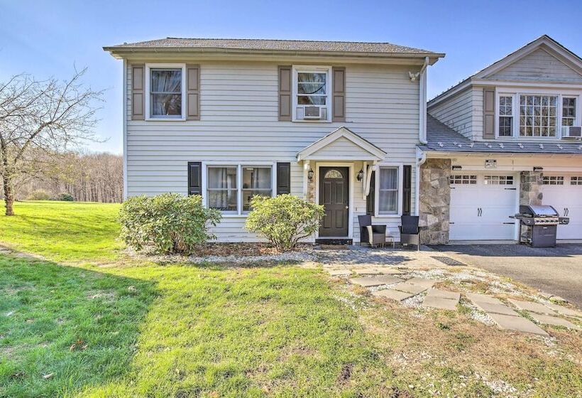 Elegant Connecticut Home: Fireplaces, Pet Friendly