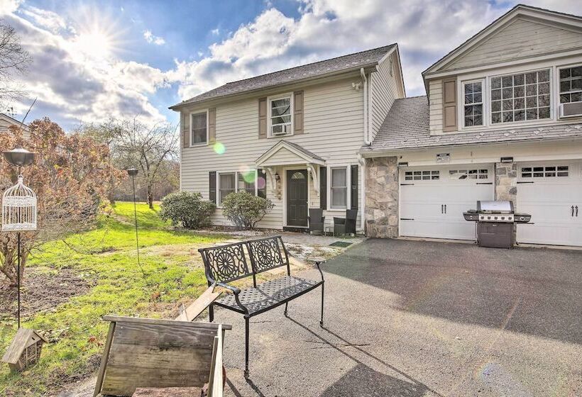 Elegant Connecticut Home: Fireplaces, Pet Friendly