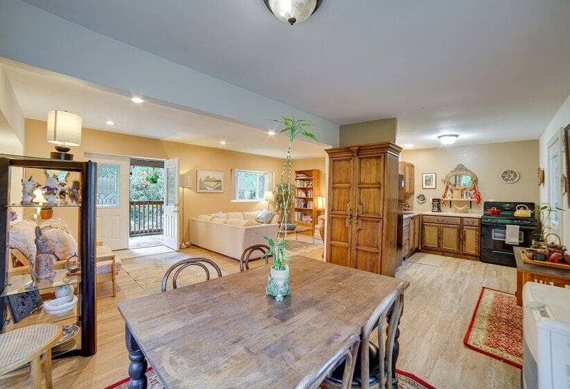 Fort Bragg  Secret Garden  Cabin W/ Hot Tub, Views