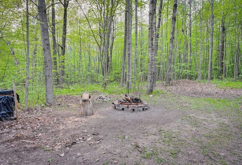 Harrison Cabin W/ Fire Pit & Elbow Lake Access!