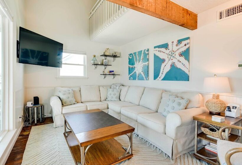 < 1 Mi To Ocean: Water View Home In Jamaica Beach