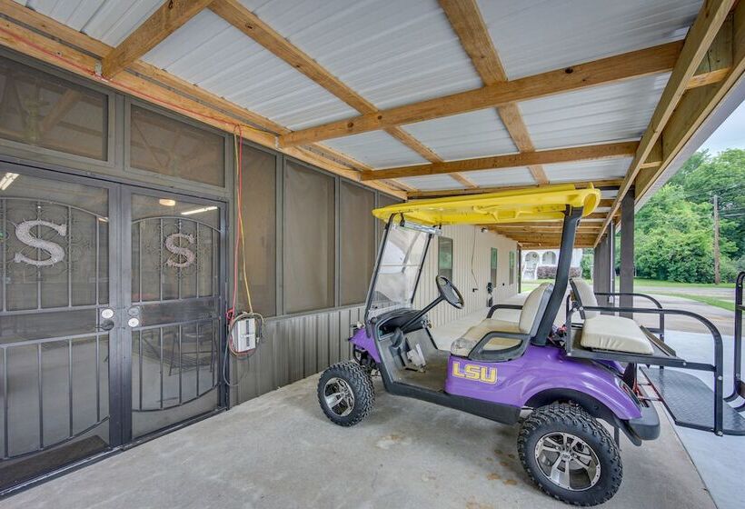 Jefferson Vacation Rental With Golf Cart!