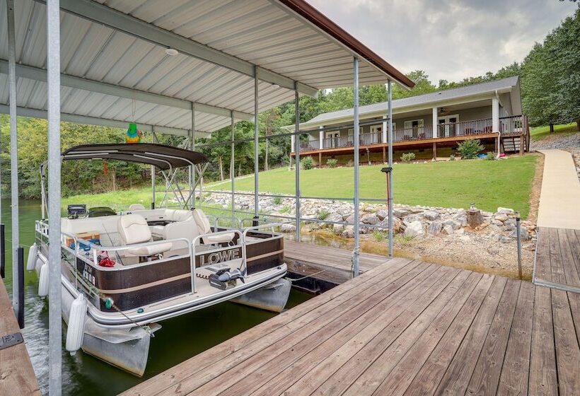 Lakefront Horseshoe Bend Home W/ Boat Dock!