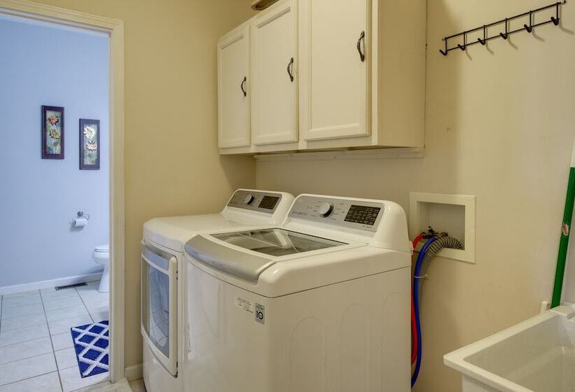 Lakefront Lafollette Home W/ Private Boat Slip!