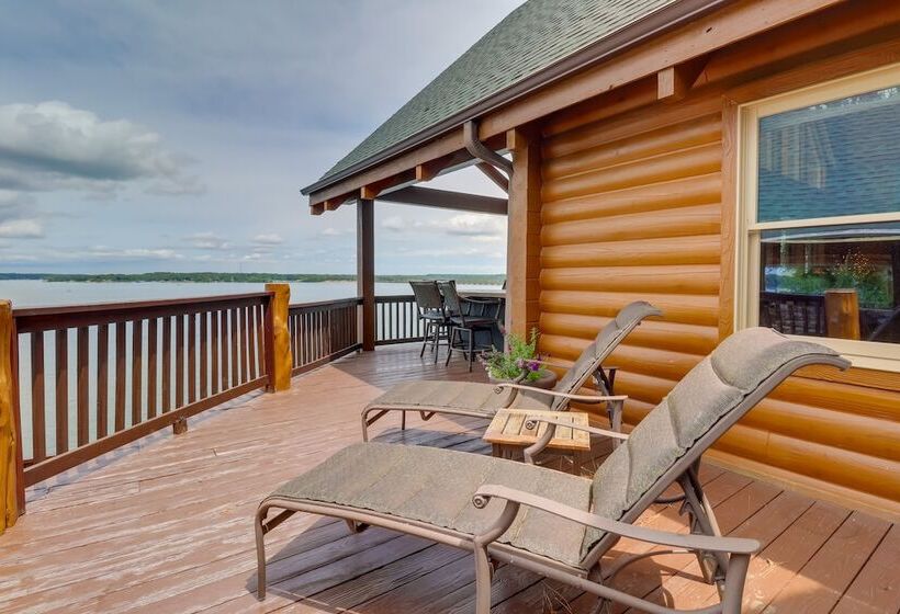 Lakefront Langley Retreat W/ Decks & Epic Views!