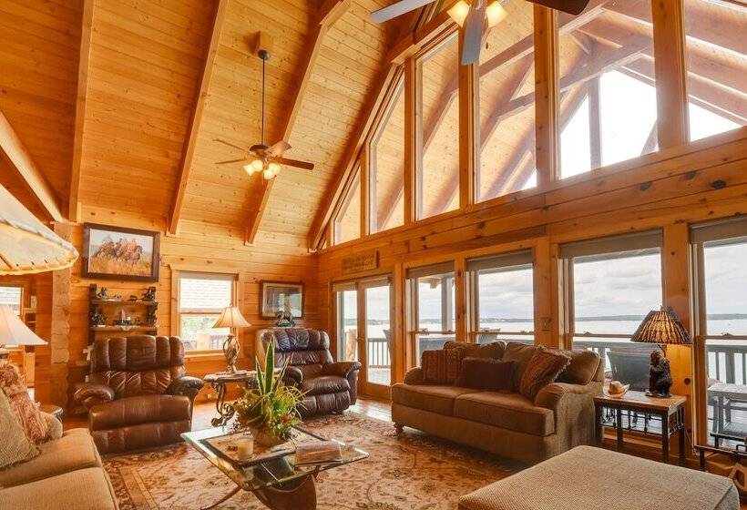 Lakefront Langley Retreat W/ Decks & Epic Views!