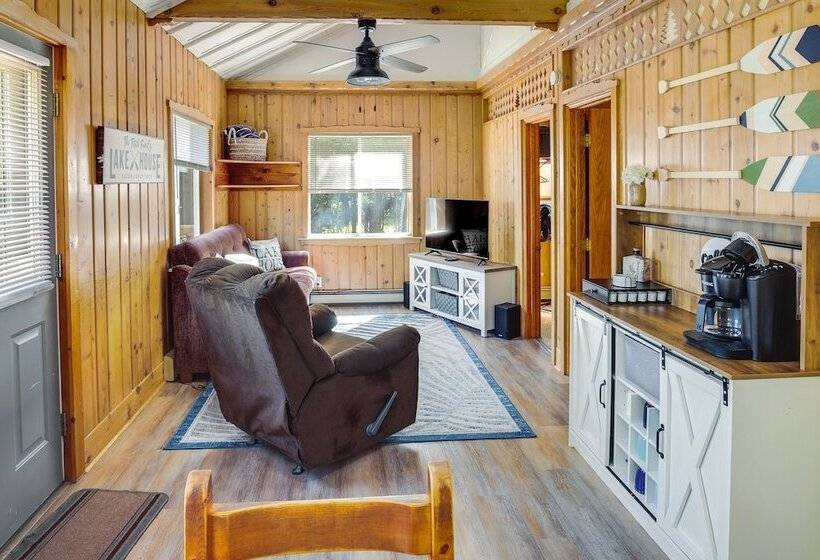 Lakefront Marenisco Cabin W/ Private Dock!