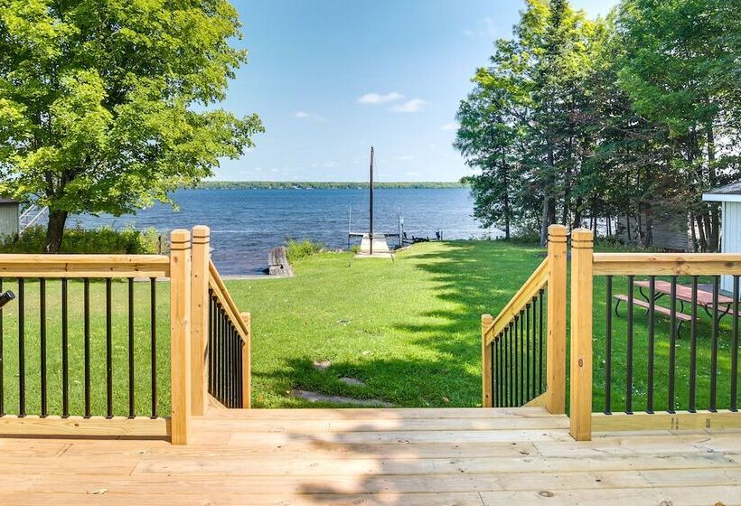 Lakefront Marenisco Cabin W/ Private Dock!