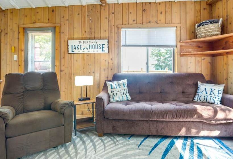 Lakefront Marenisco Cabin W/ Private Dock!