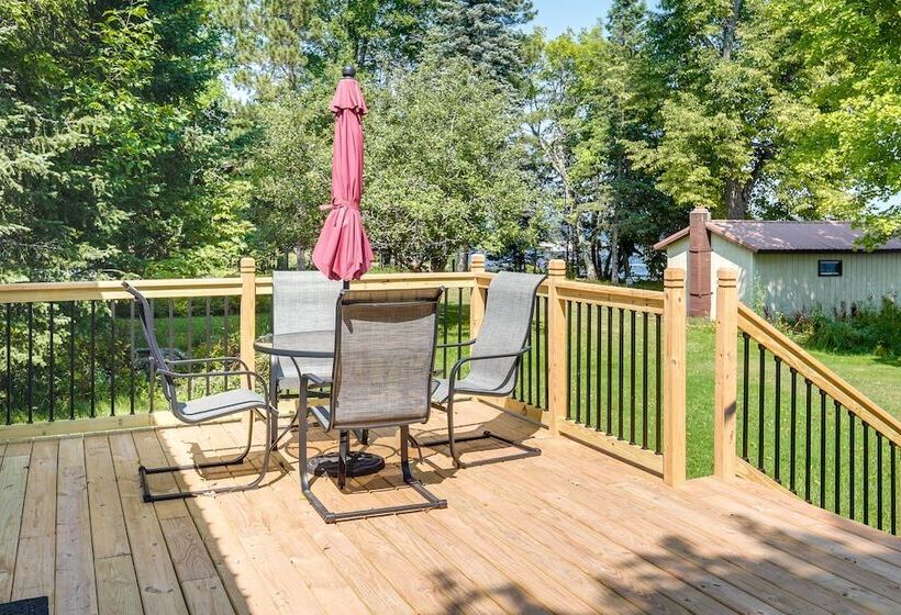 Lakefront Marenisco Cabin W/ Private Dock!