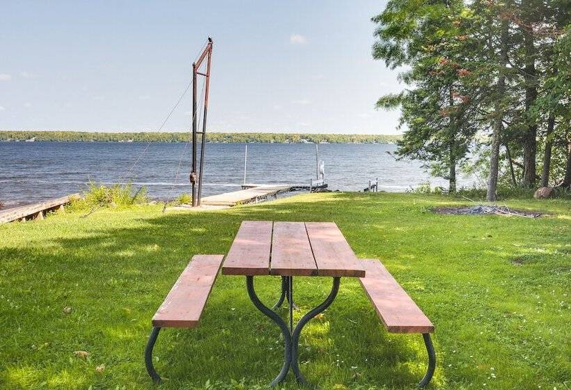 Lakefront Marenisco Cabin W/ Private Dock!