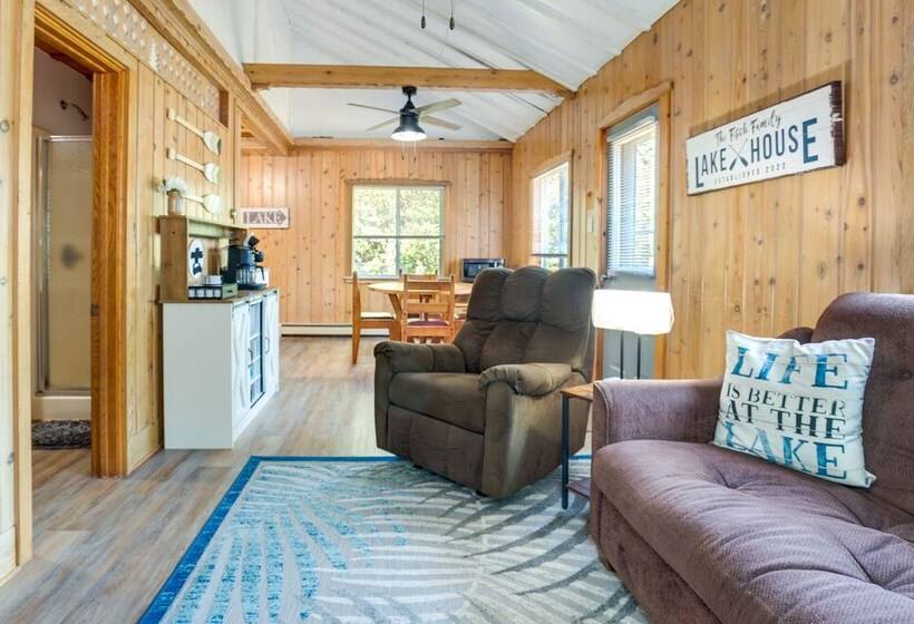 Lakefront Marenisco Cabin W/ Private Dock!