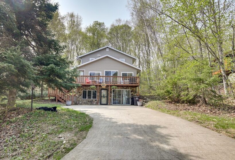 Lakefront Phelps Cabin W/ Boat Dock & Water Toys!