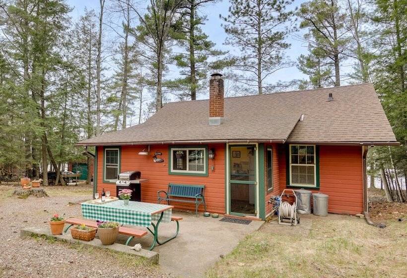 Lakefront Rhinelander Cabin W/ Boat Dock!