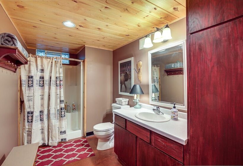 Lakefront Townsend Cabin W/ Fire Pit, Private Dock