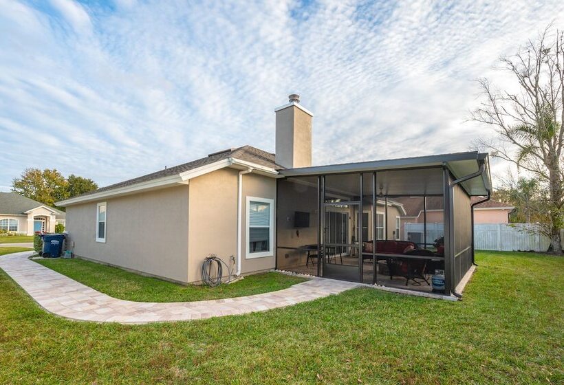 Lovely Family Home W/ Lanai, 6 Mi To Amelia Island