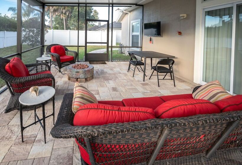 Lovely Family Home W/ Lanai, 6 Mi To Amelia Island