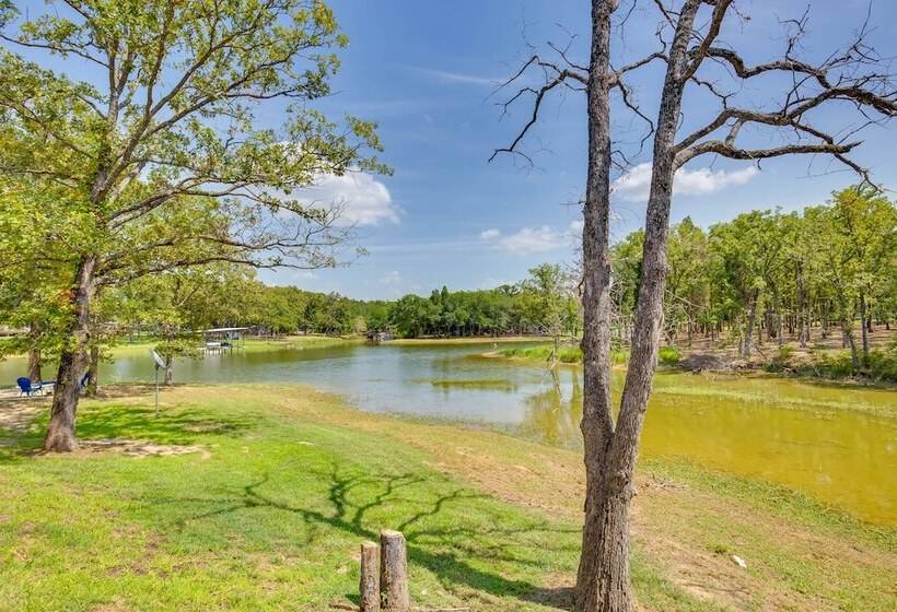 Luxe Waterfront Home In Malakoff W/ Pool + Hot Tub