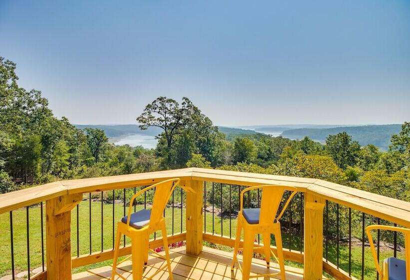 Mountain Home Retreat W/ Balcony & Lake Views!