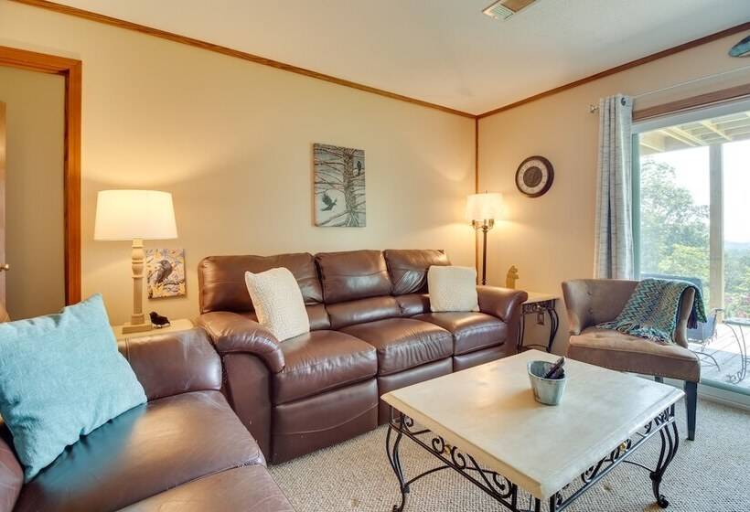 Mountain Home Retreat W/ Balcony & Lake Views!