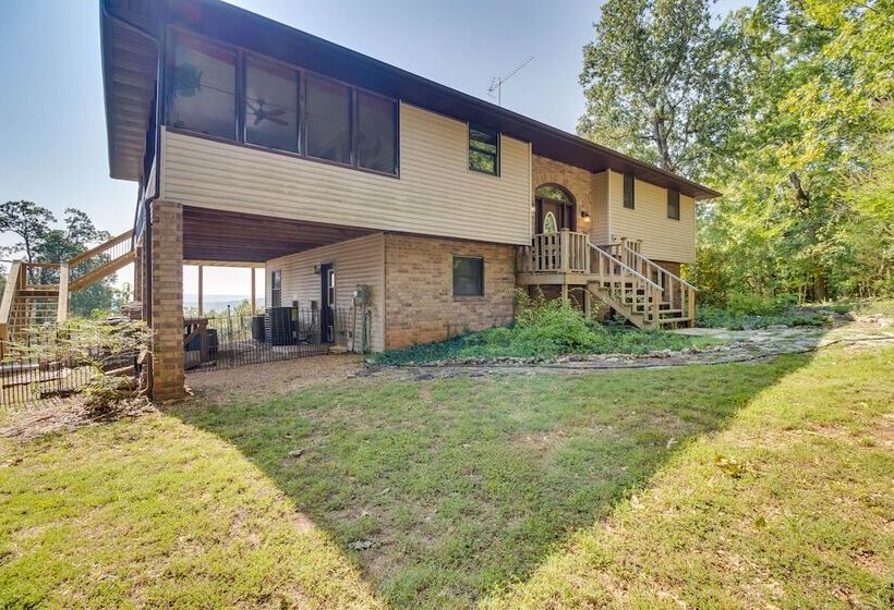 Mountain Home Retreat W/ Balcony & Lake Views!