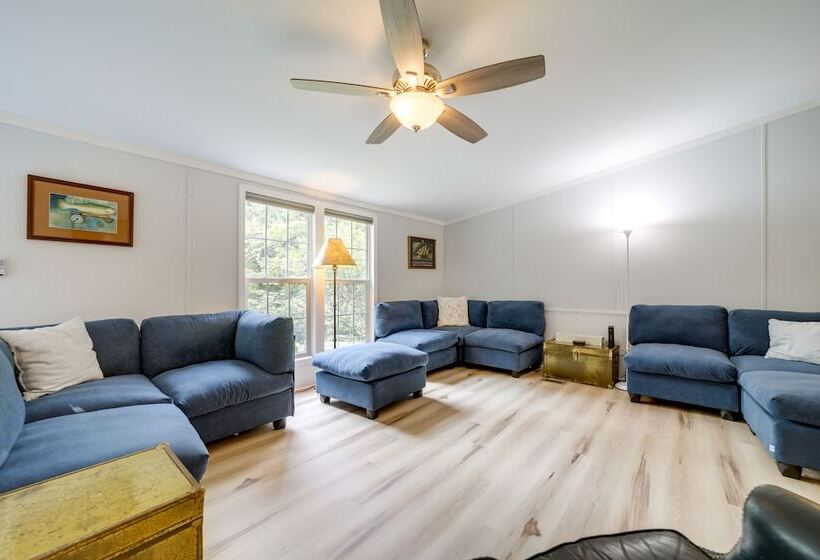 North Carolina Home Near Mountain Biking & Fishing