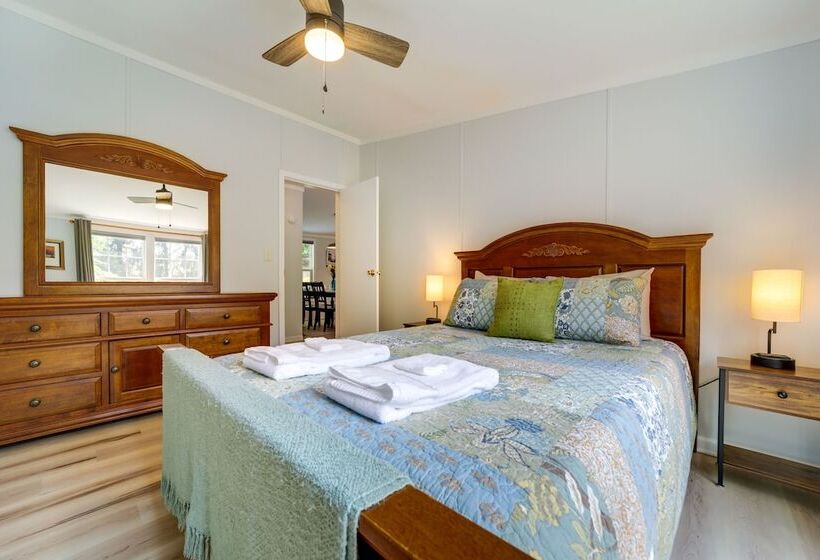 North Carolina Home Near Mountain Biking & Fishing