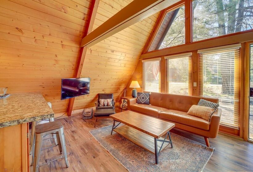 Pet Friendly Arizona Cabin Fire Pit, Near Skiing