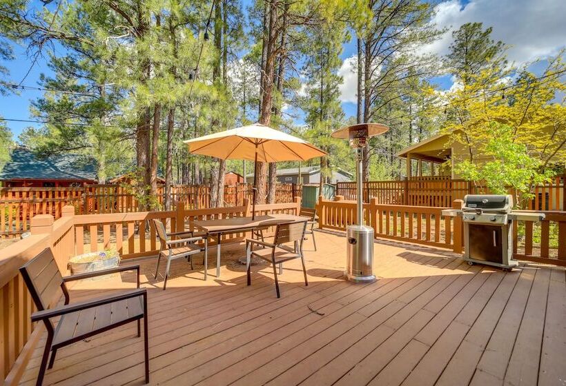 Pet Friendly Arizona Cabin Fire Pit, Near Skiing