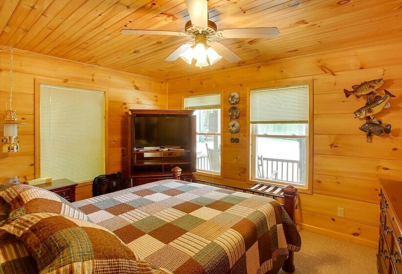 Pet Friendly Byrdstown Cabin W/ Fire Pit & Porch!