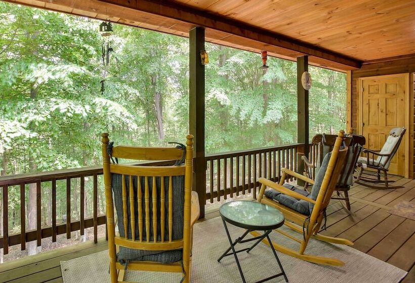 Pet Friendly Byrdstown Cabin W/ Fire Pit & Porch!