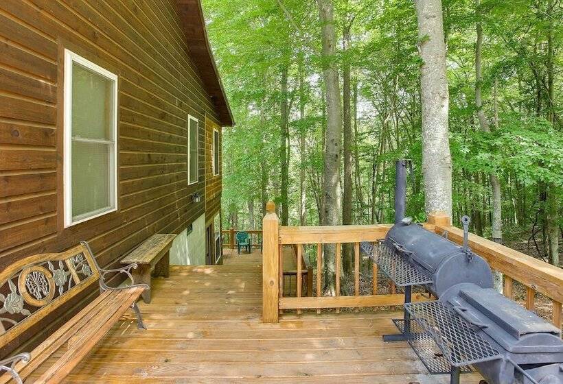 Pet Friendly Byrdstown Cabin W/ Fire Pit & Porch!