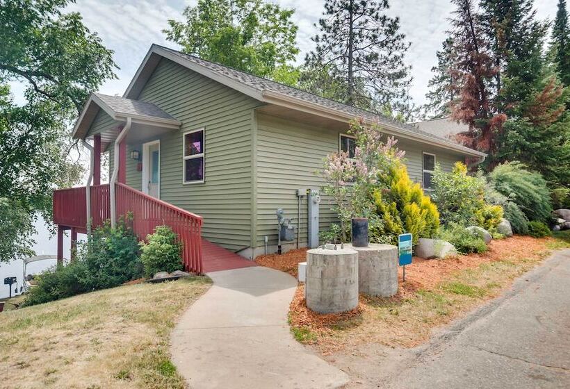 Pet Friendly Wisconsin Cabin On Lake W/ Fire Pit!