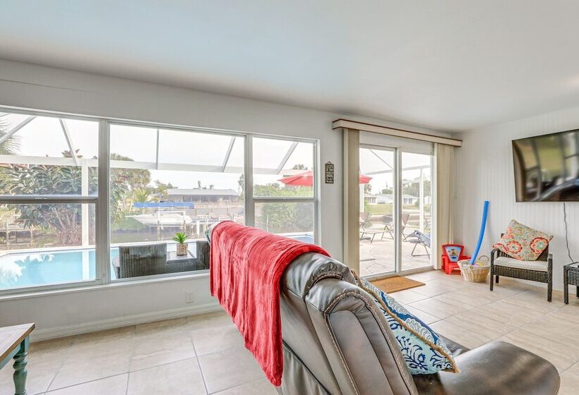 Riverfront Florida Retreat W/ Pool, Patio & Grill!