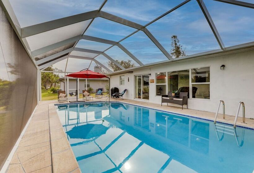 Riverfront Florida Retreat W/ Pool, Patio & Grill!