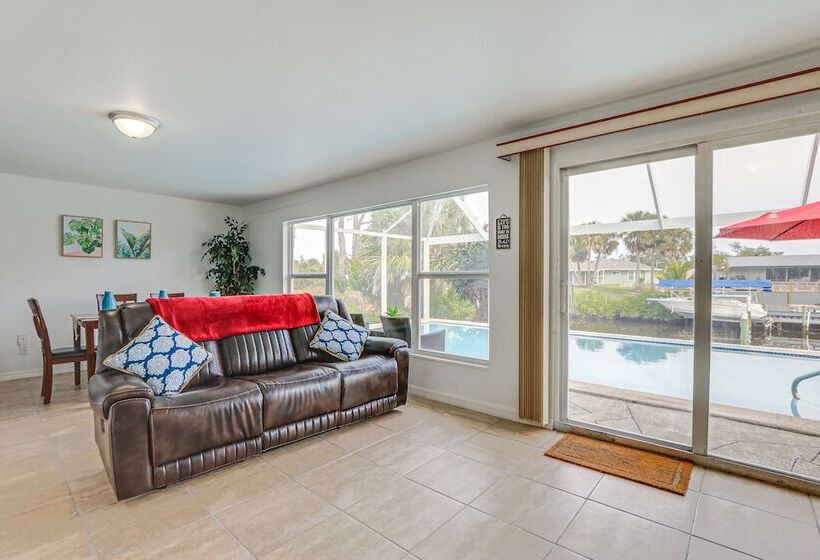 Riverfront Florida Retreat W/ Pool, Patio & Grill!