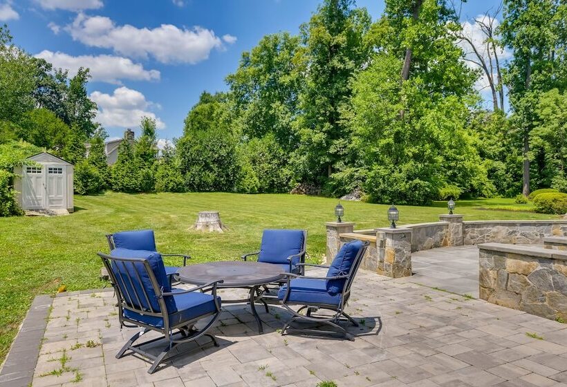 Rockville Home: Patio Oasis, Fireplace, Near Dc!